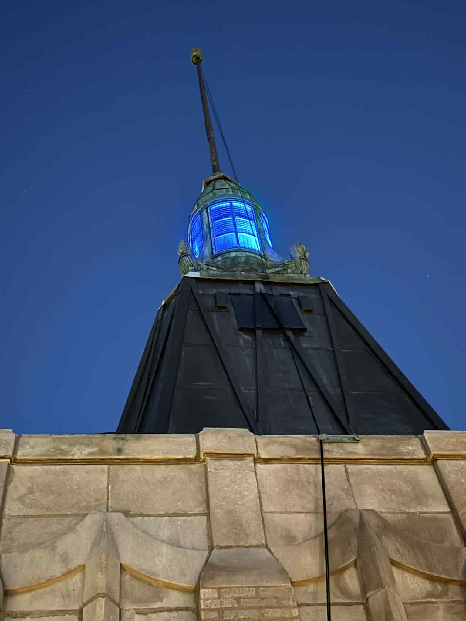 From the rooftop of the Hotel Roby in Wicker Park